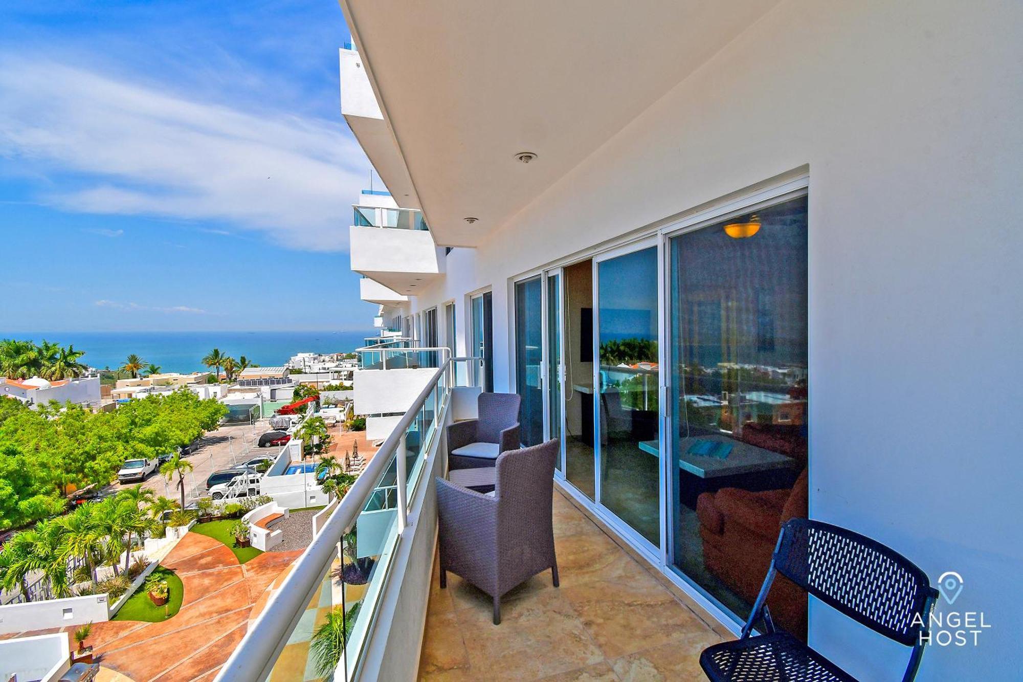 Oceanview Living Space & Balcony With Fiberoptic Wifi! La Paz Eksteriør bilde