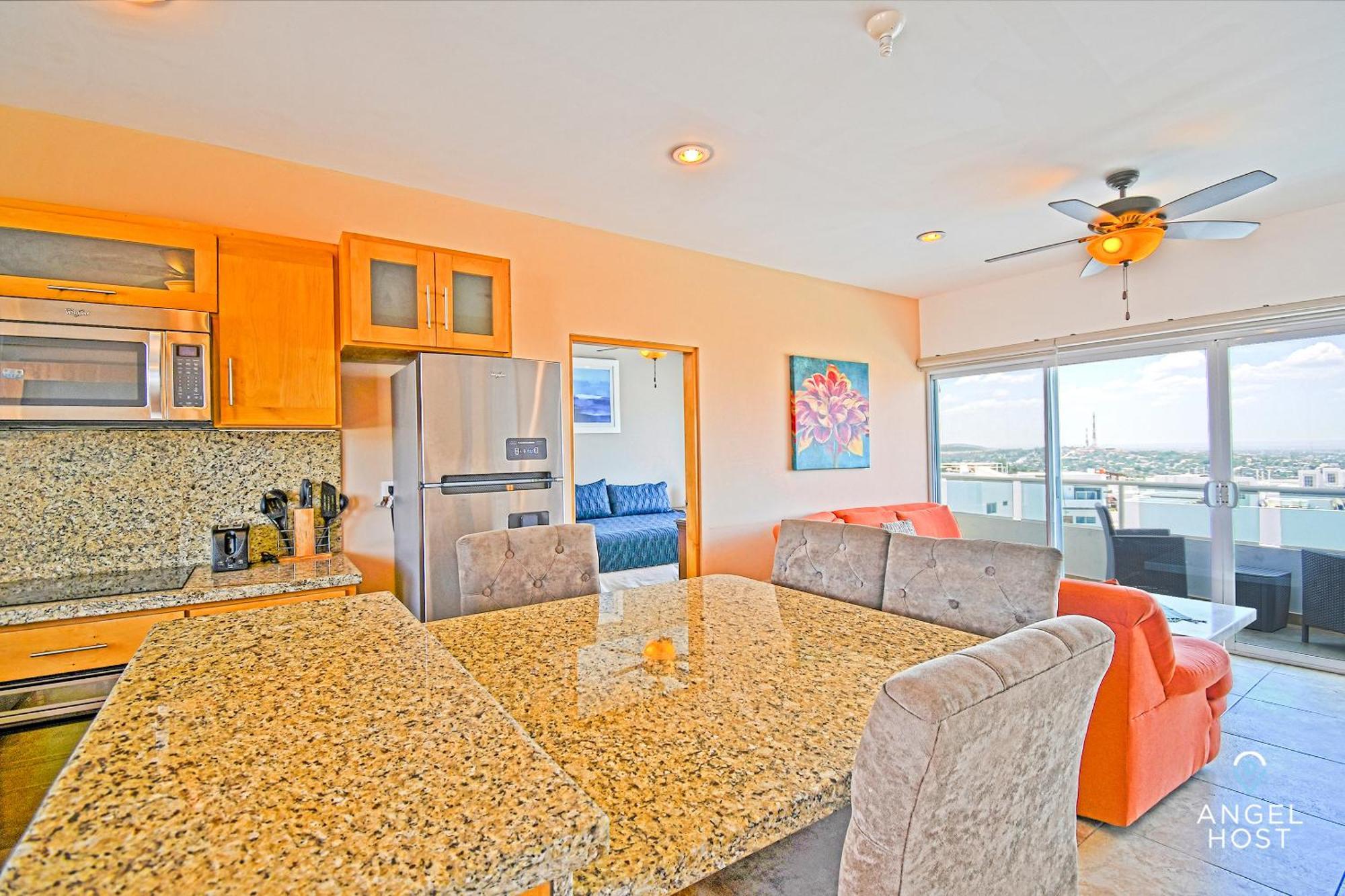 Oceanview Living Space & Balcony With Fiberoptic Wifi! La Paz Eksteriør bilde